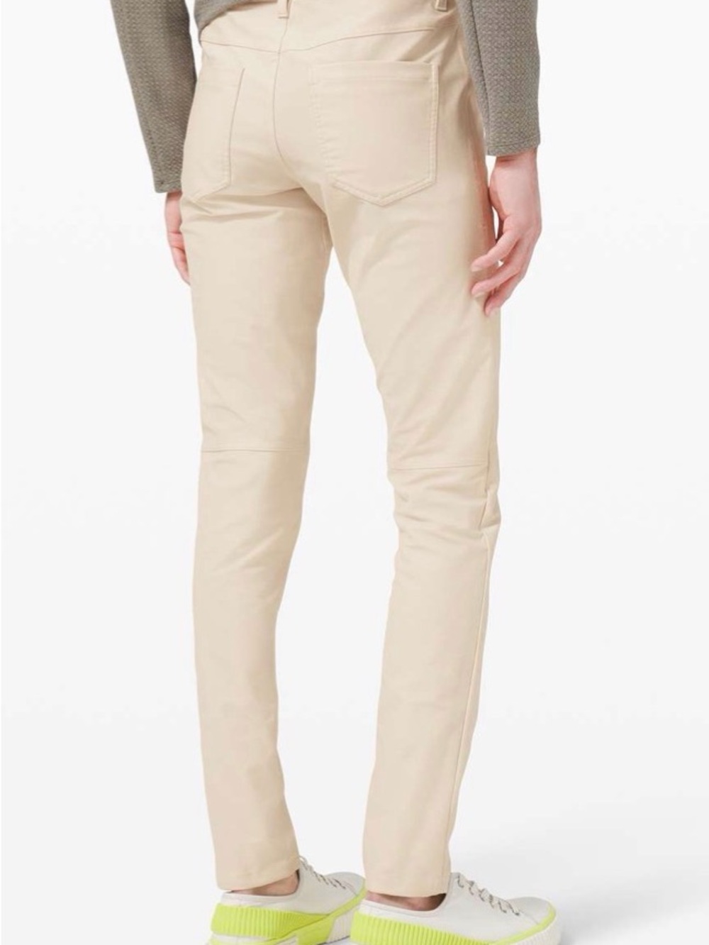 lululemon athletica Slim ABC Pant - White Opal (Cream) - Picture 2 of 11